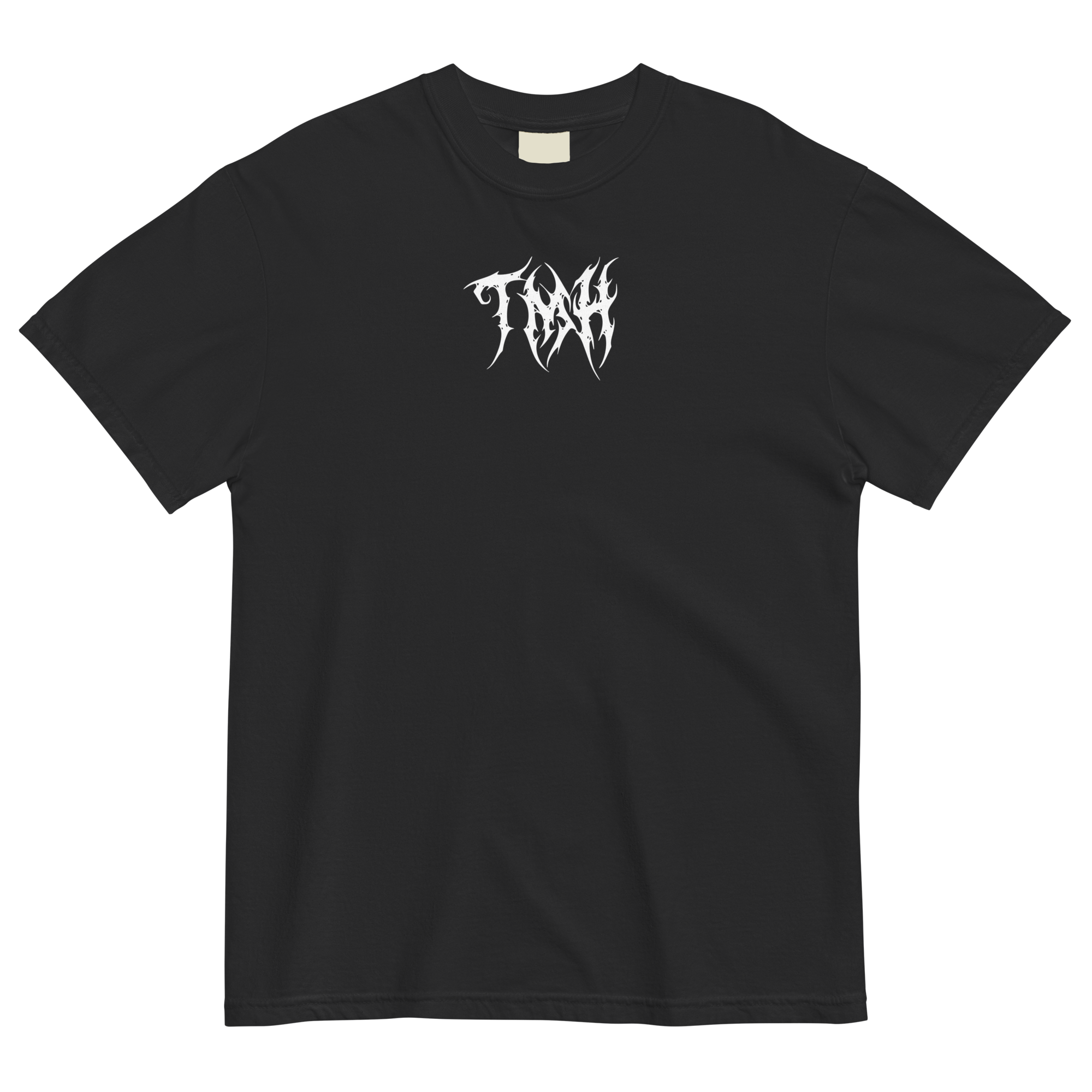 TMH MTL FB White Heavyweight Tee