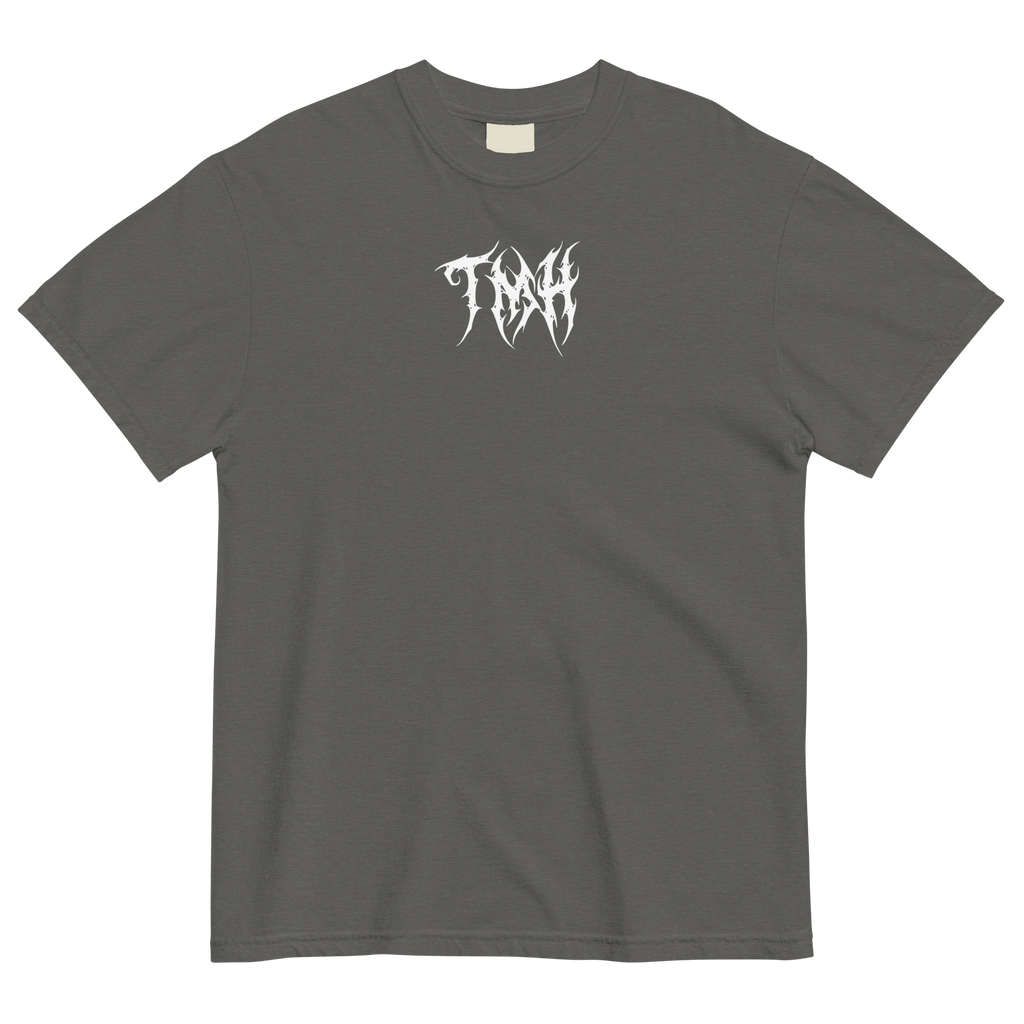 TMH MTL FB White Heavyweight Tee