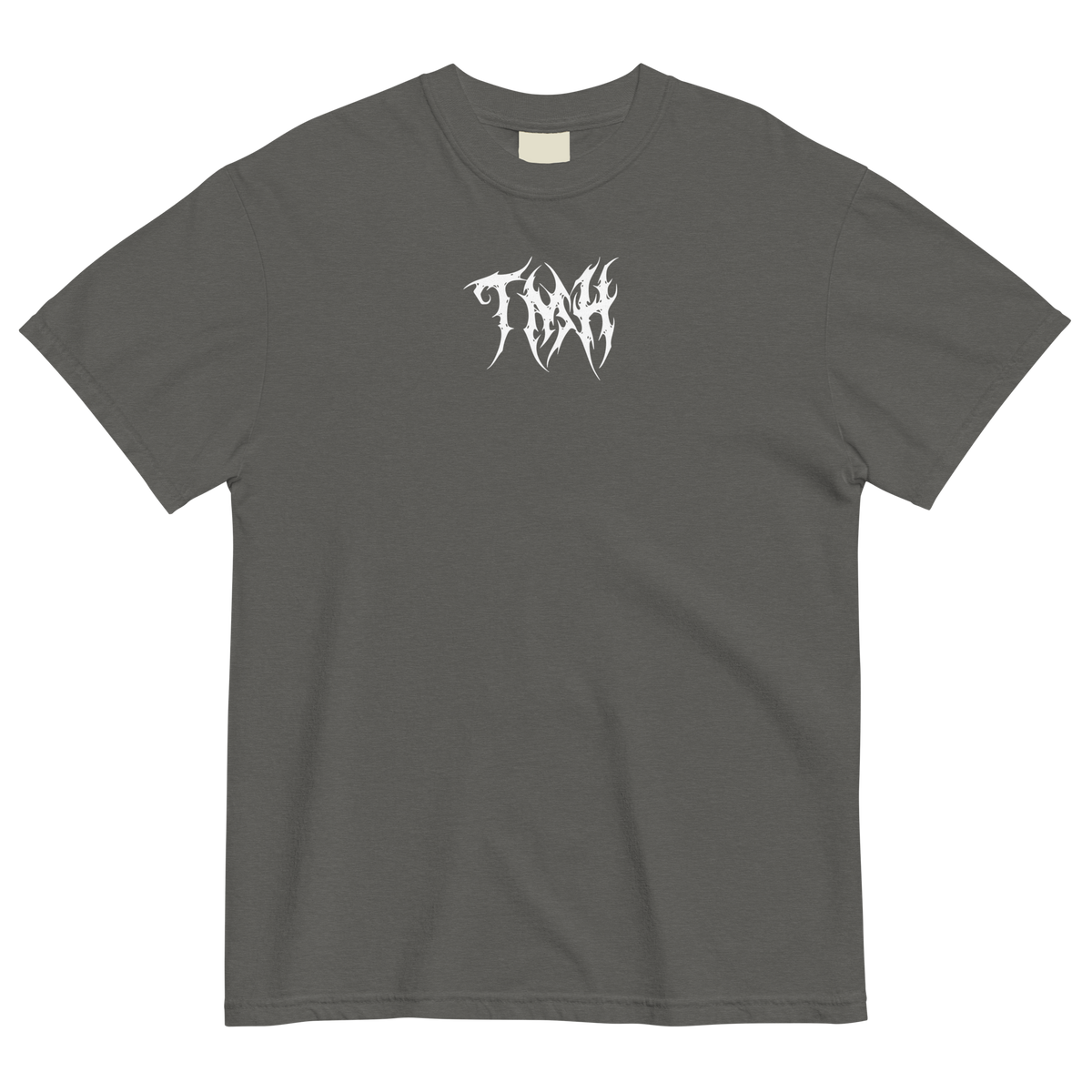 TMH MTL FB White Heavyweight Tee
