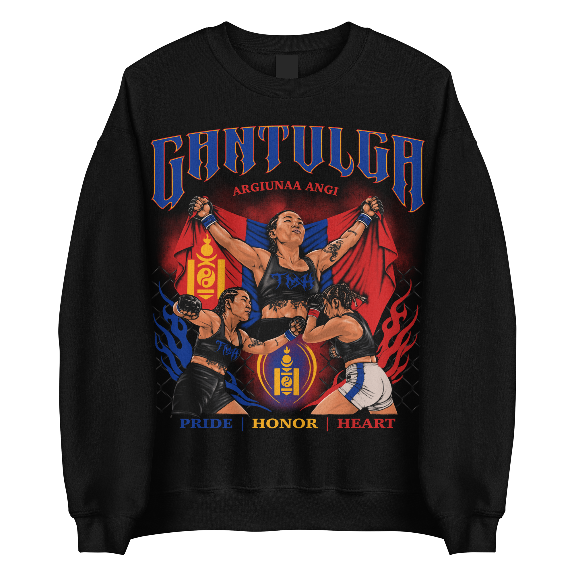 Pride | Honor | Heart | Angi Gantulga Sweater