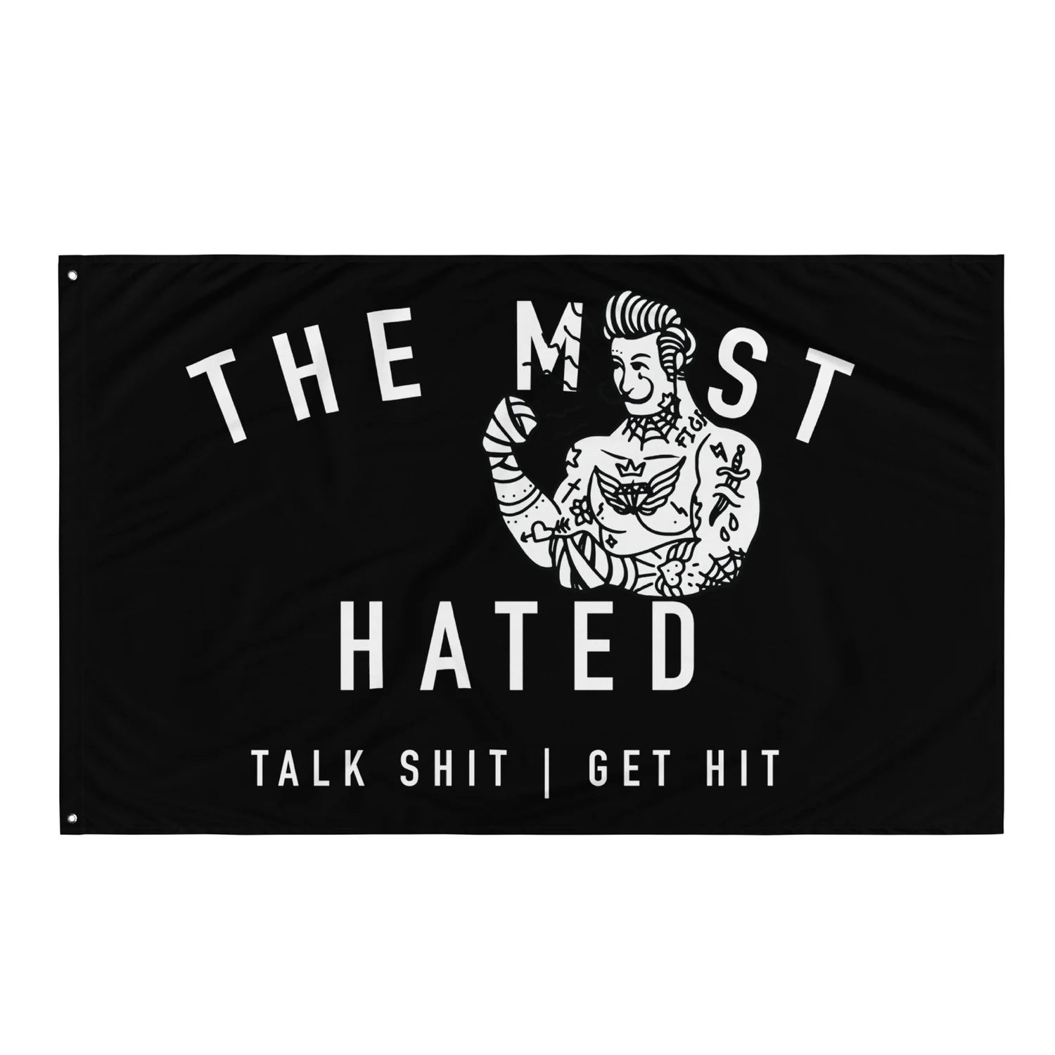 TMH Talk Sh*t | Get Hit Fighter Flag