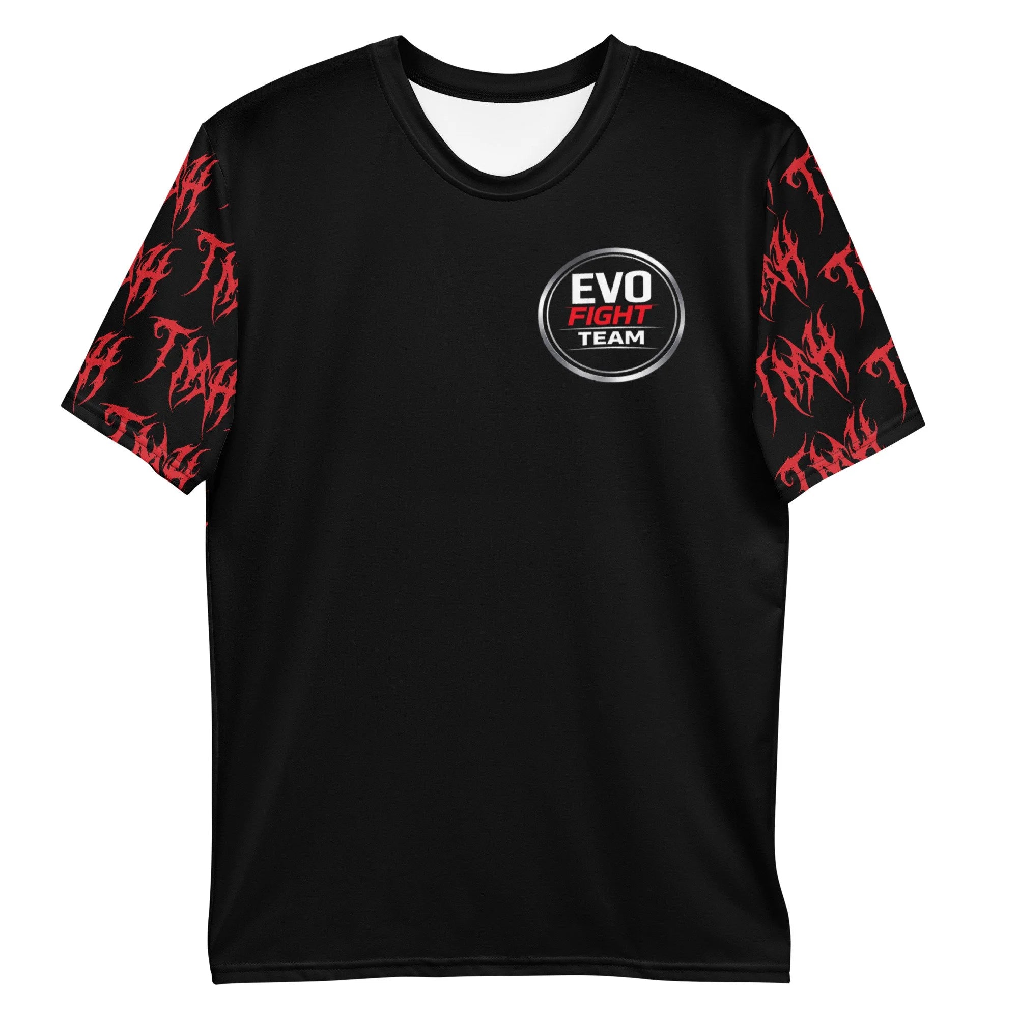 EVO Fight Team Red Custom | TMH Black Performance Tee