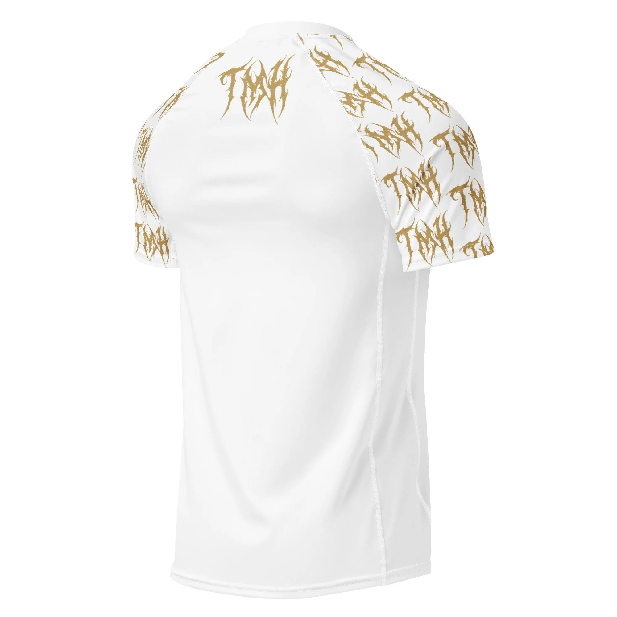 TMH Gold MTL White Rash Guard