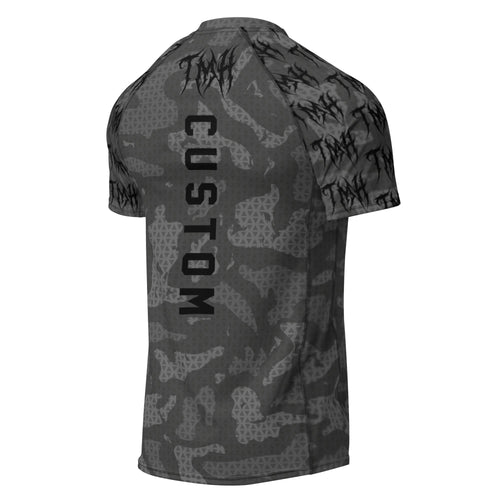 CUSTOM TMH MTL Black DC Rash Guard