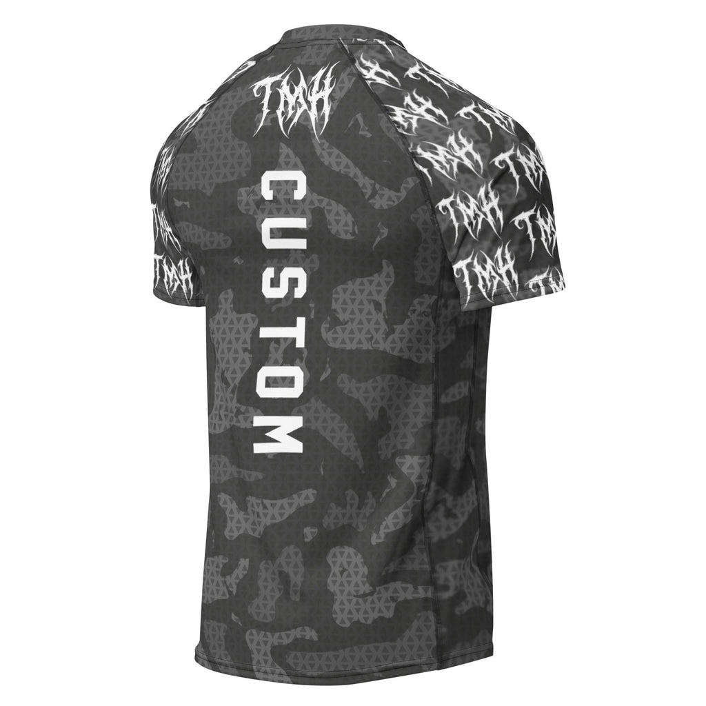 CUSTOM TMH MTL White DC Rash Guard