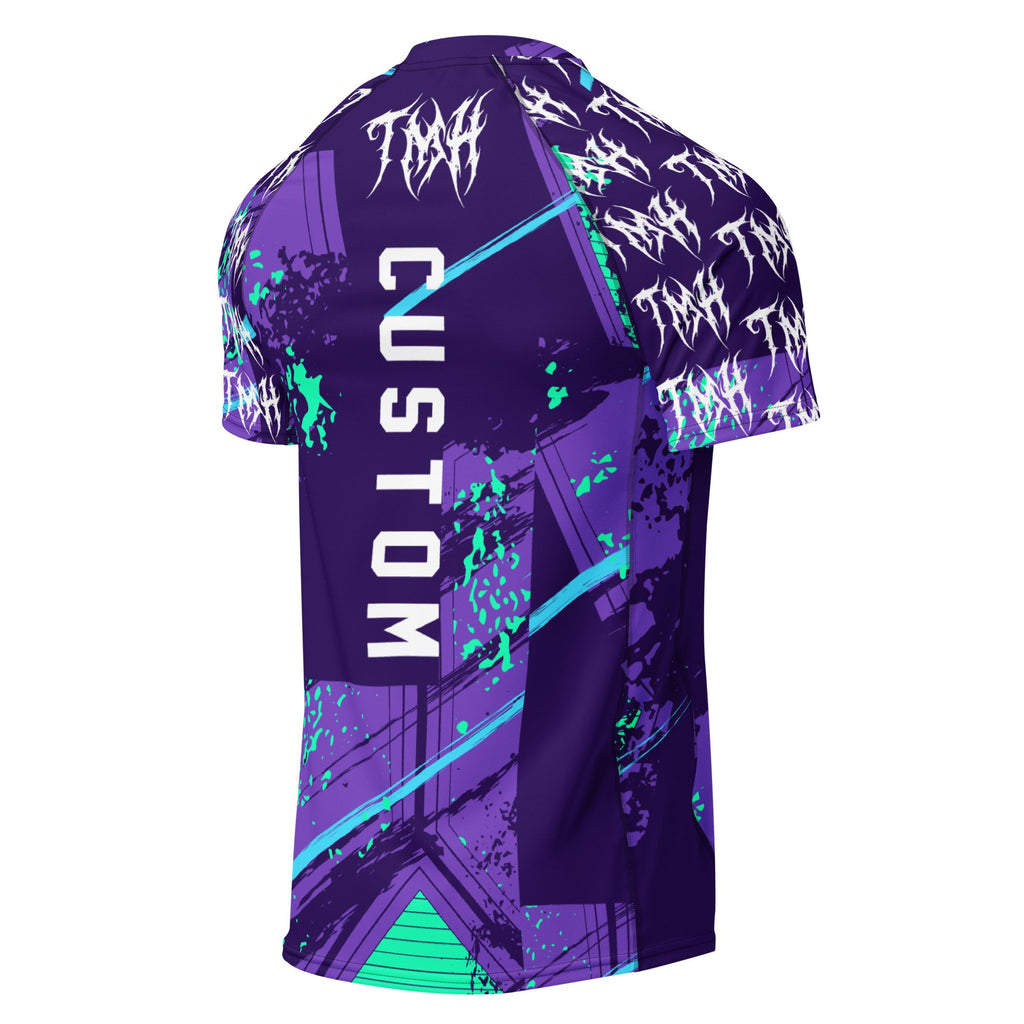 CUSTOM TMH MTL Midnight Voltage Rash Guard