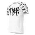 TMH Black MTL White Rash Guard