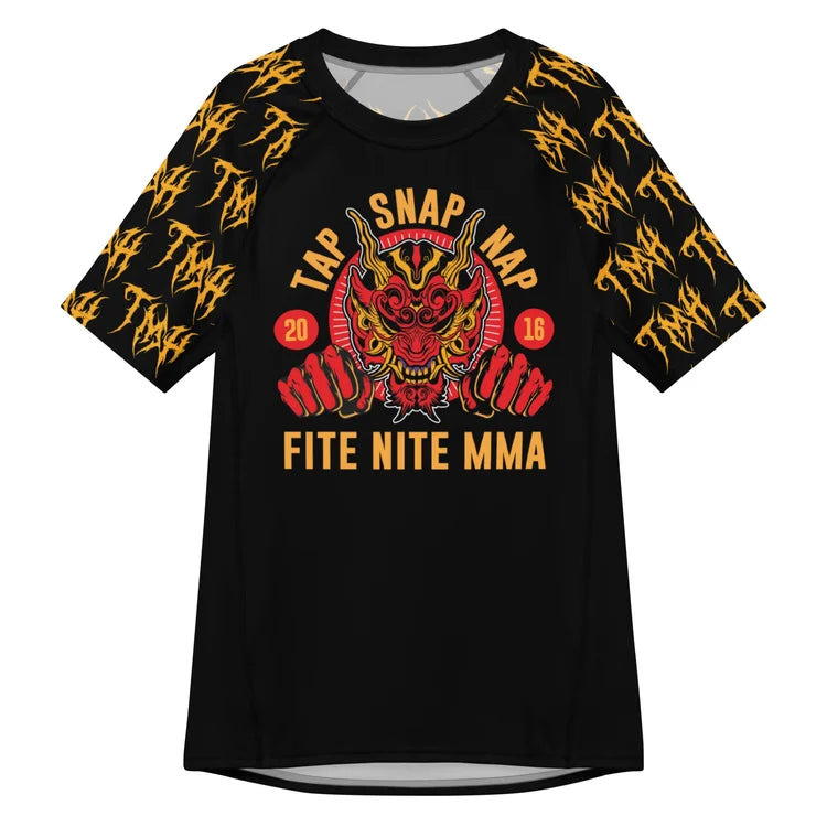 Fite Nite MMA Tap-Snap-Nap Rash Guard