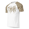 TMH MTL Desert CAMO White Rash Guard