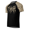 TMH MTL Desert CAMO Black Rash Guard