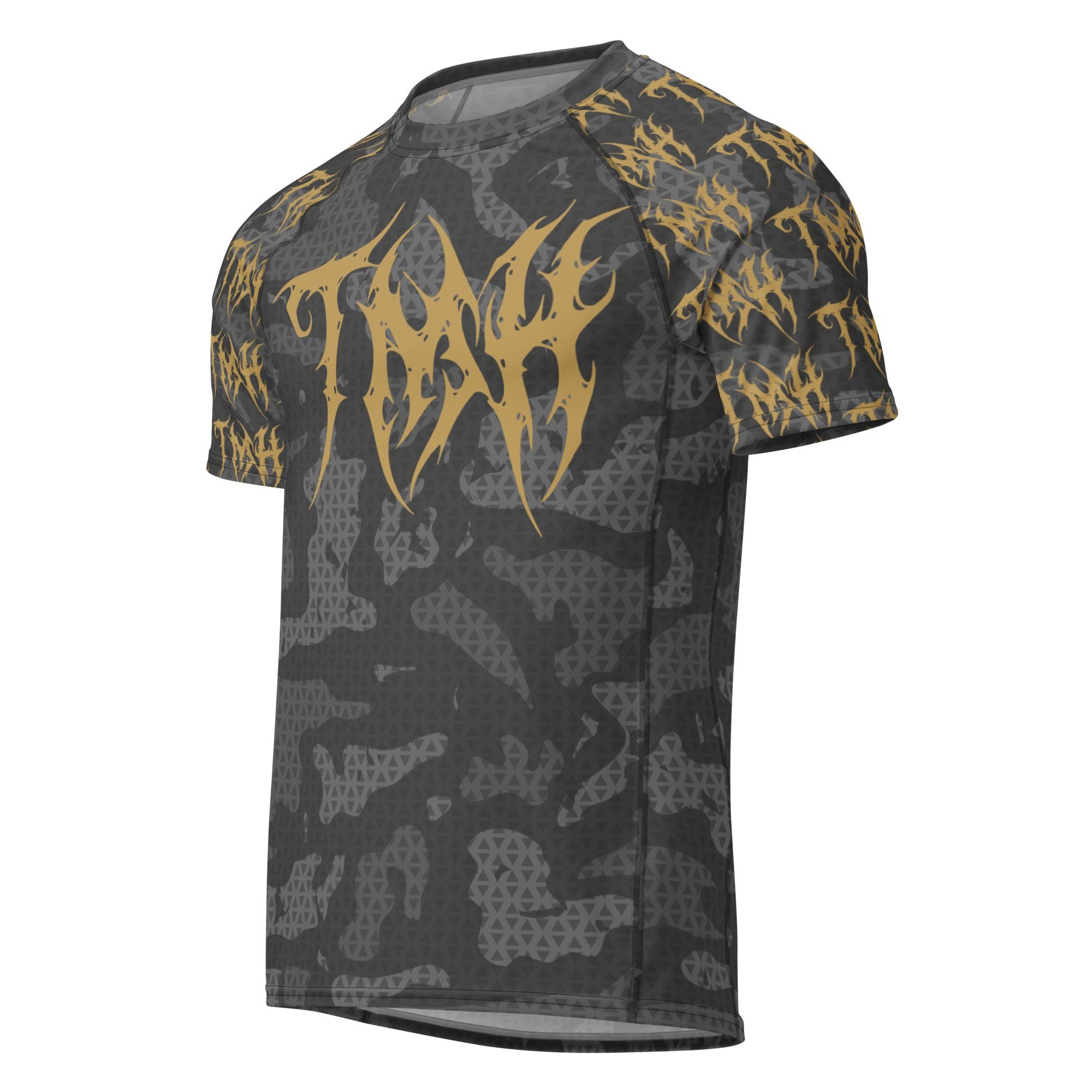 CUSTOM TMH MTL Gold DC Rash Guard