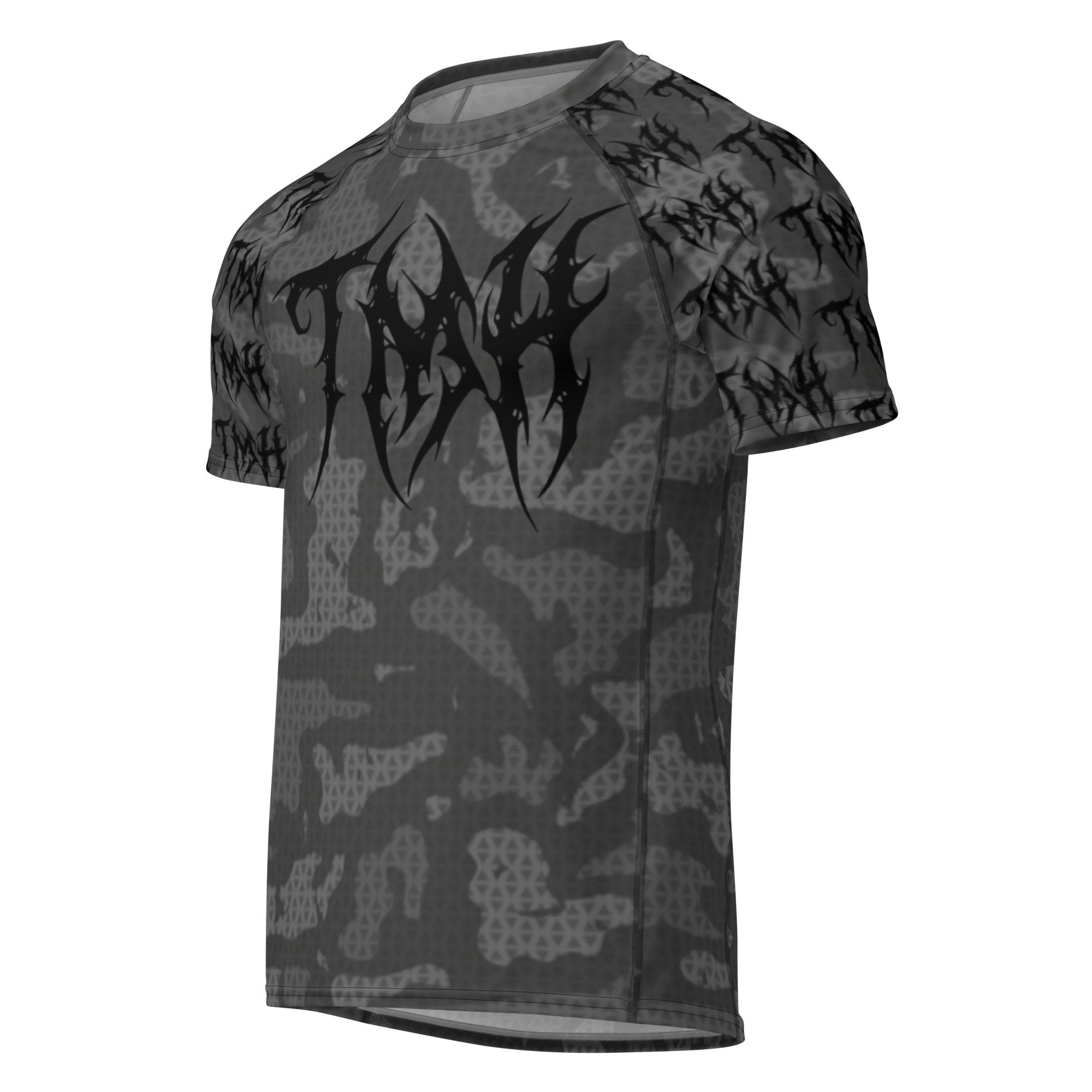 CUSTOM TMH MTL Black DC Rash Guard
