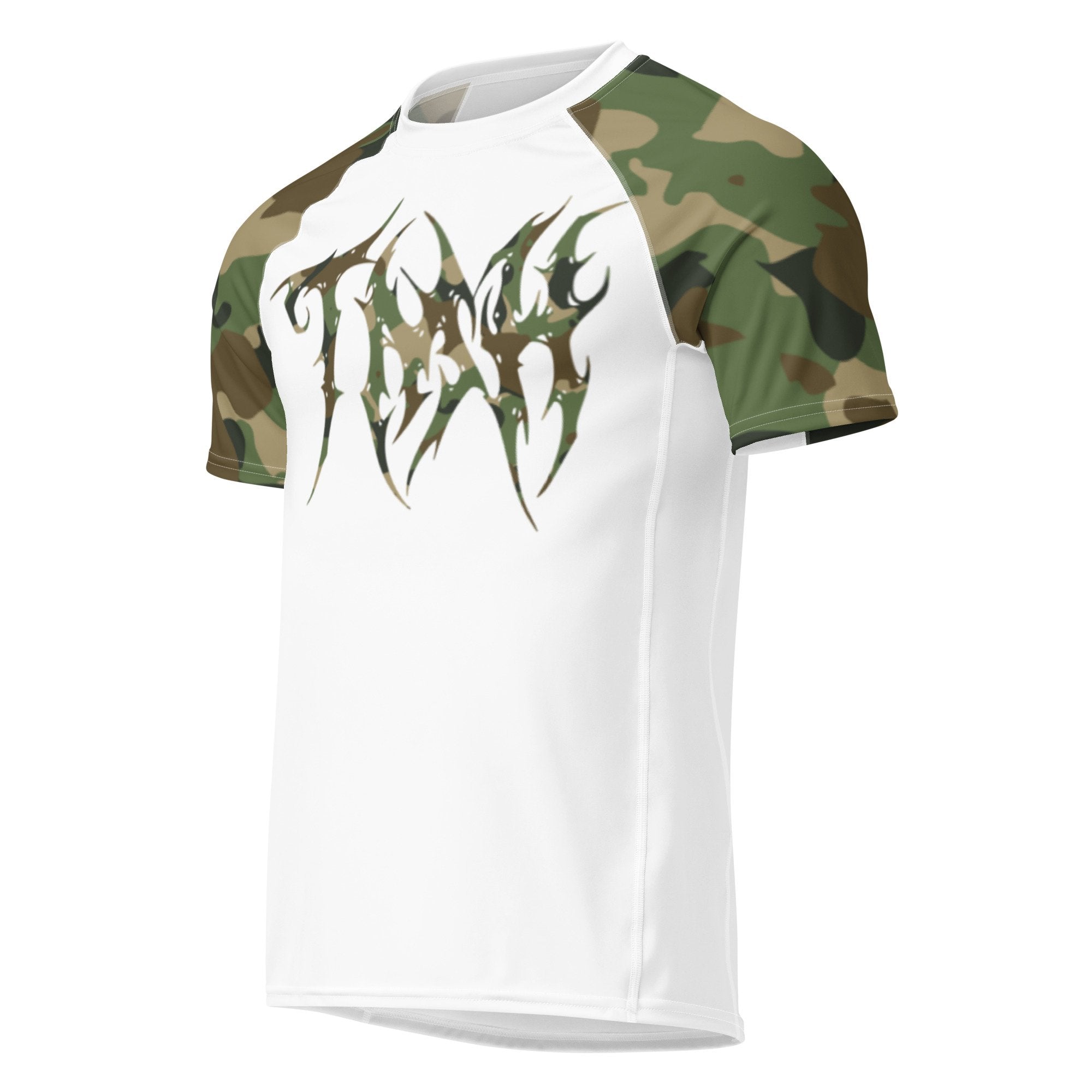 TMH MTL CAMO II White Rash Guard