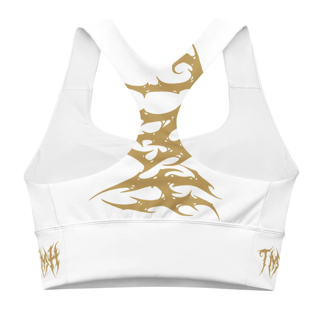 TMH MTL II Gold White Performance bra