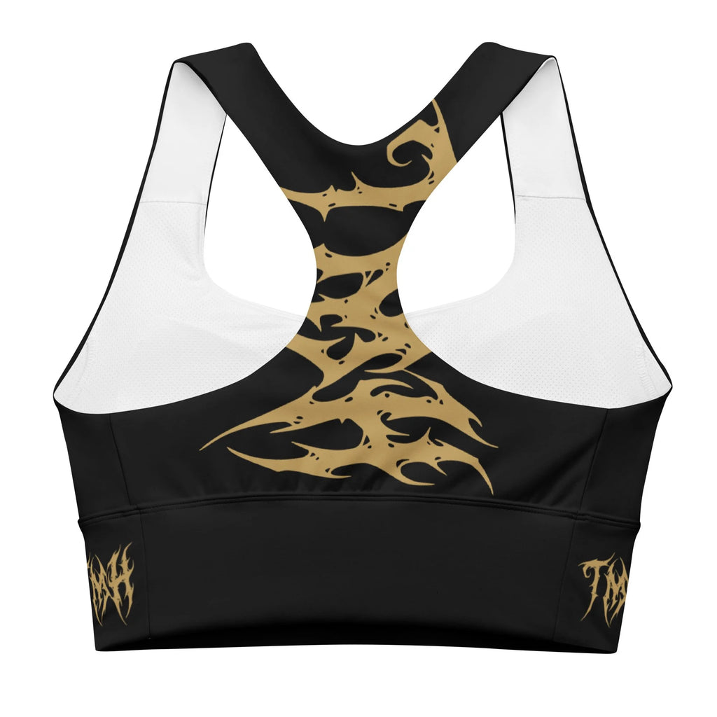 TMH MTL II Gold Black Performance bra