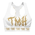 TMH MTL II Gold White Performance bra