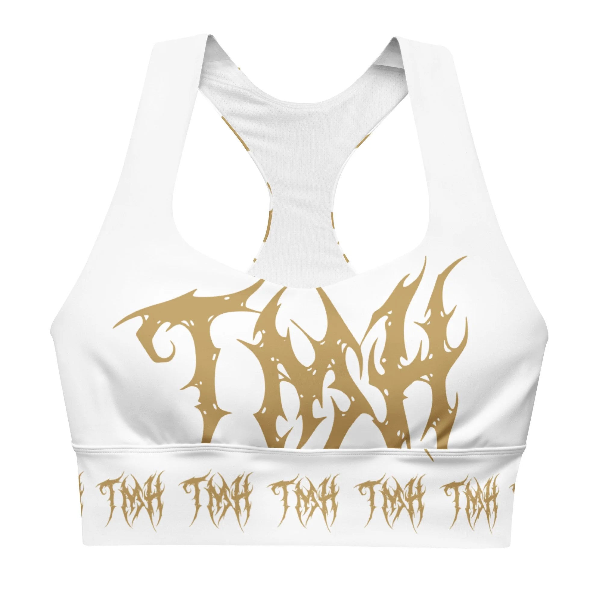 TMH MTL II Gold White Performance bra