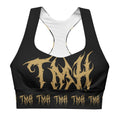 TMH MTL II Gold Black Performance bra