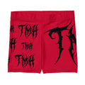 TMH MTL BLK Red GEN II Women's Fight Shorts