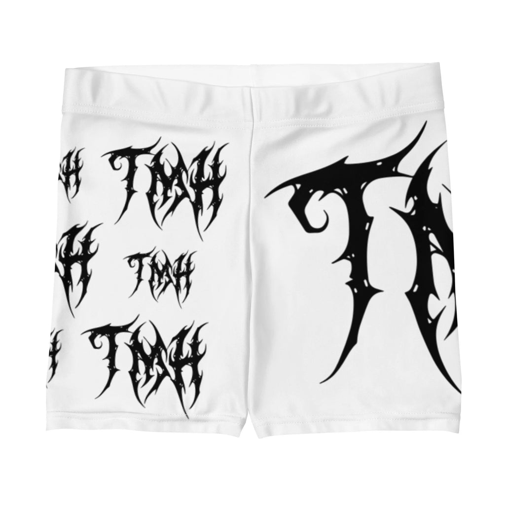 TMH MTL BLK White GEN II Women's Fight Shorts
