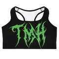 TMH Neon Green MTL Training bra
