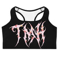 TMH MTL BL Black Training bra