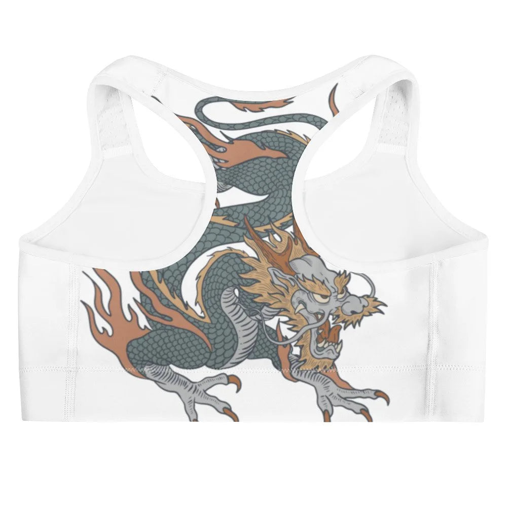 Dragon | TMH MTL White Training bra