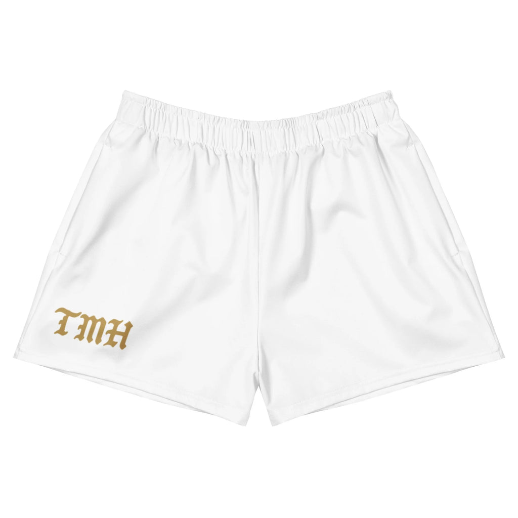 TMH Type II White & Gold Athletic Shorts