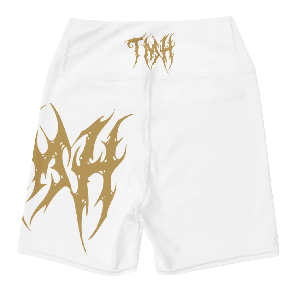 TMH MTL II Gold White GEN I Women's Fight Shorts