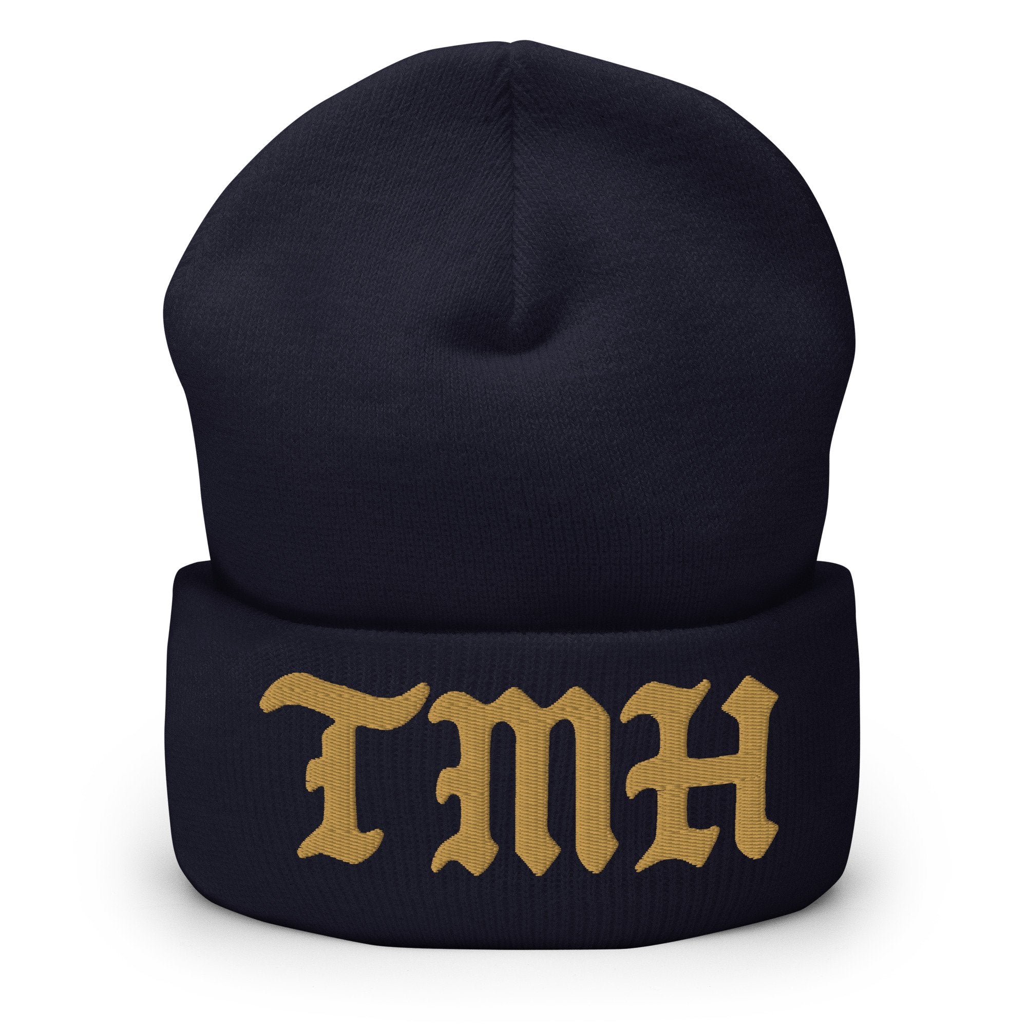 TMH Gold Cuffed Beanie