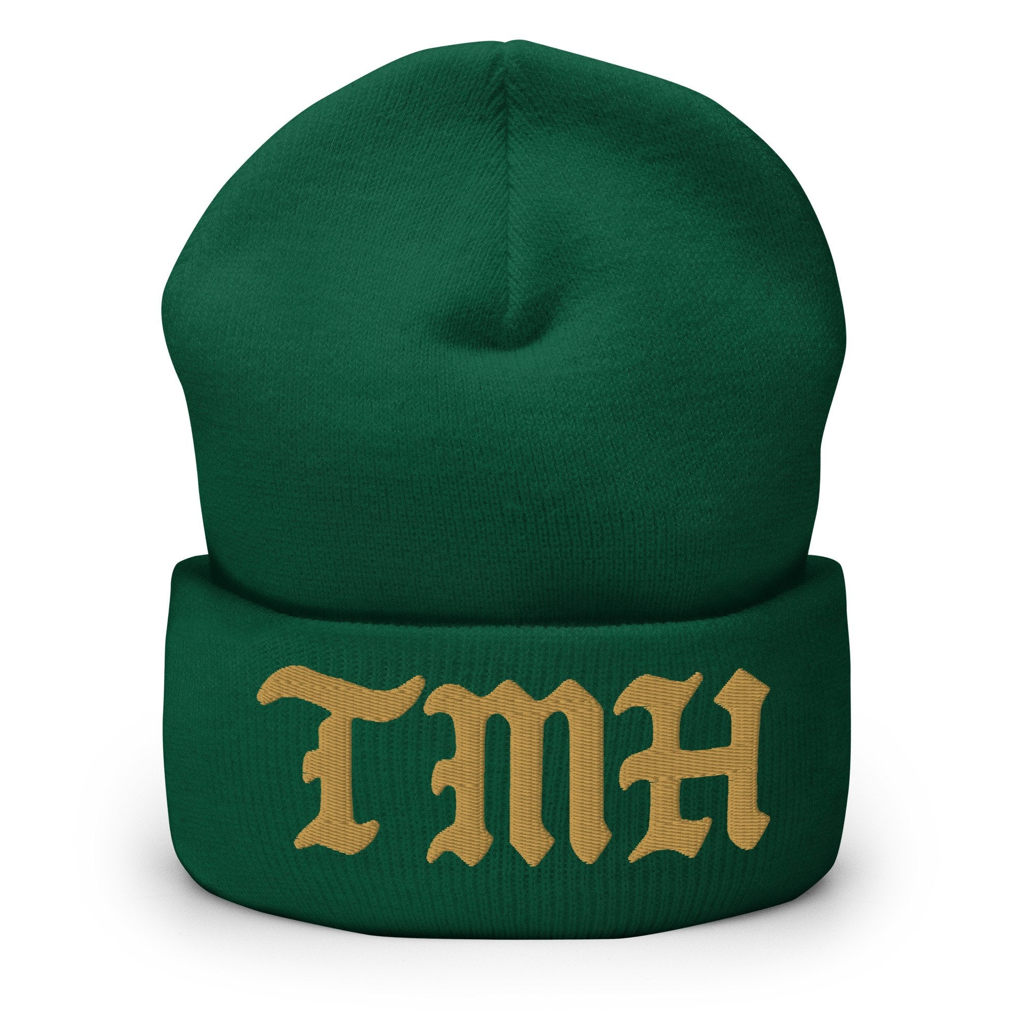 TMH Gold Cuffed Beanie