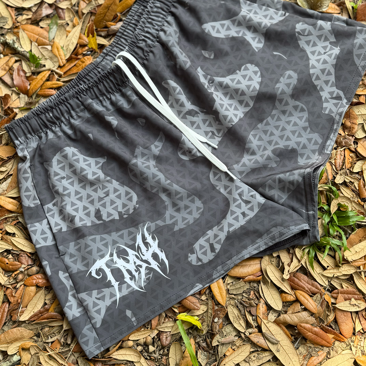 TMH MTL White DC Athletic Shorts