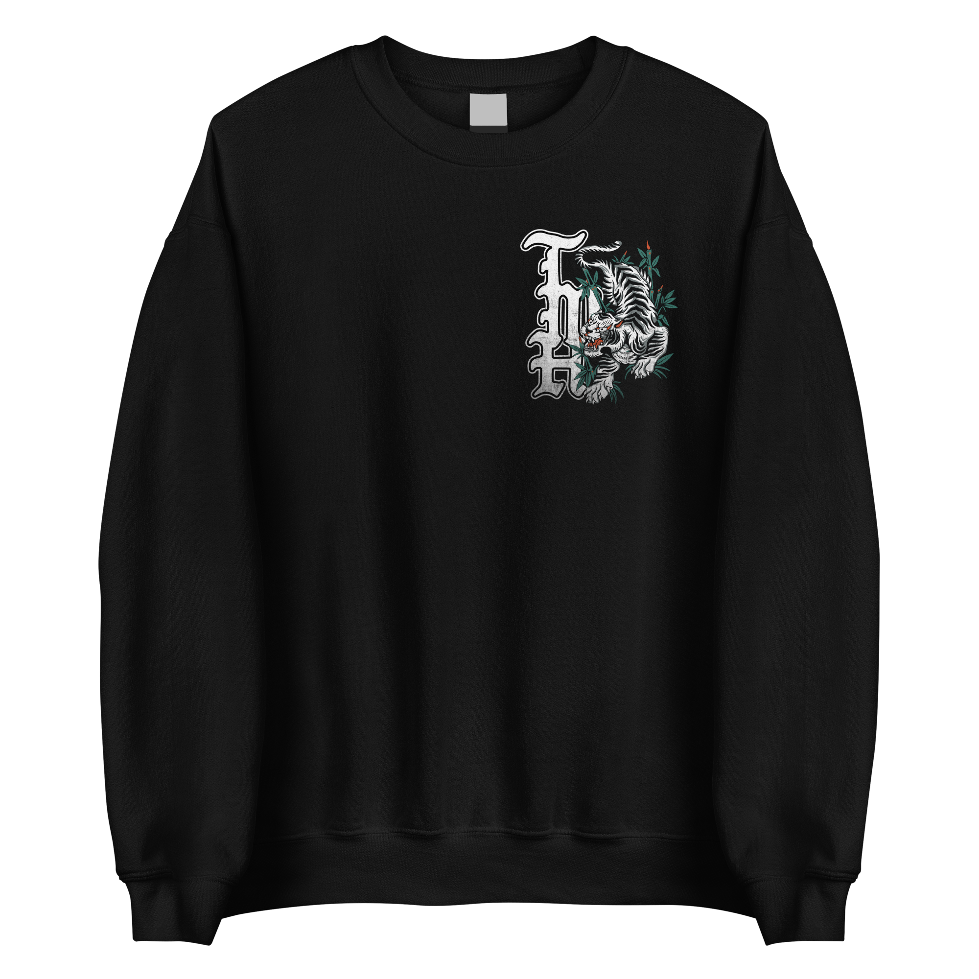 TMH Fighter's Club White Tiger Sweater