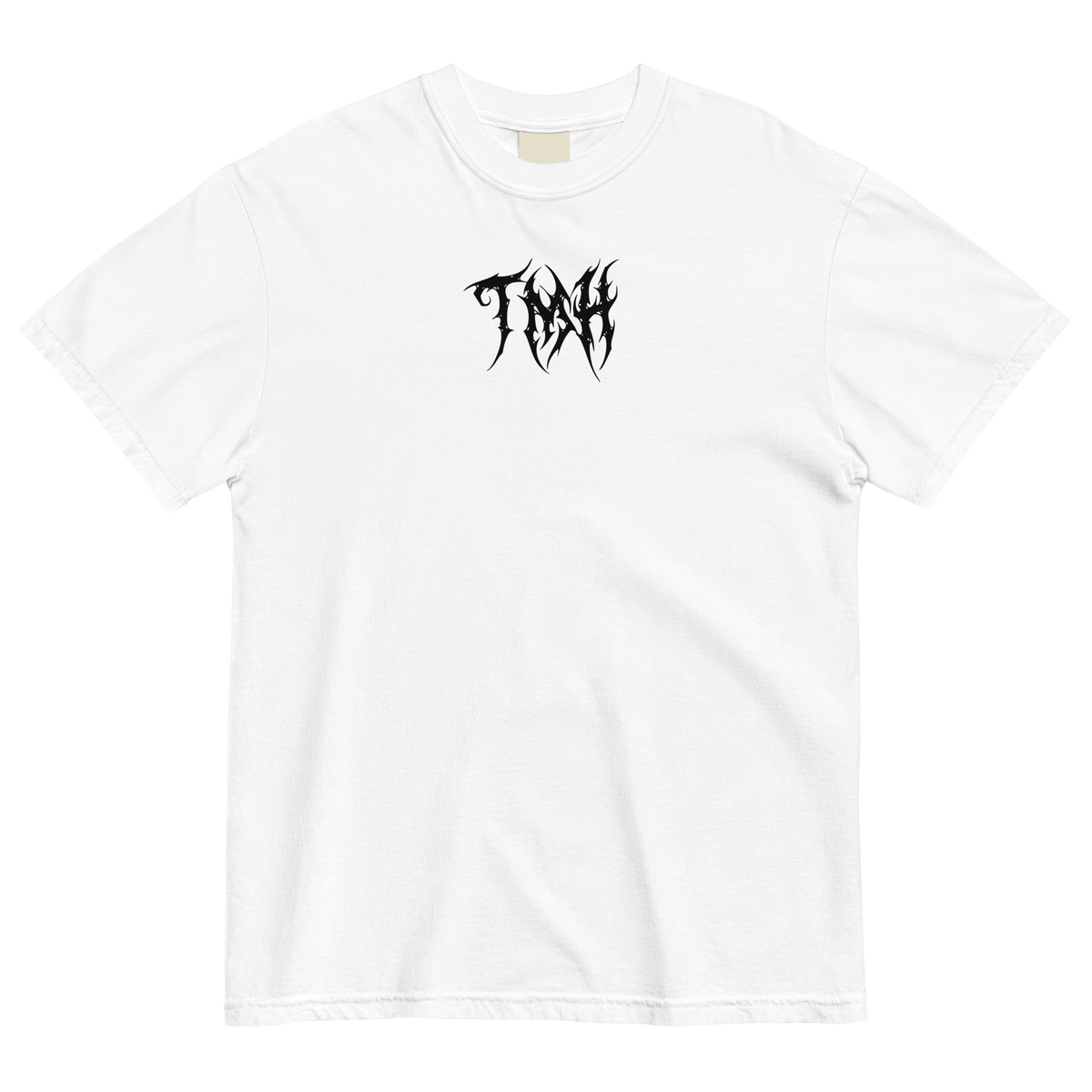 TMH MTL FW White Heavyweight Tee