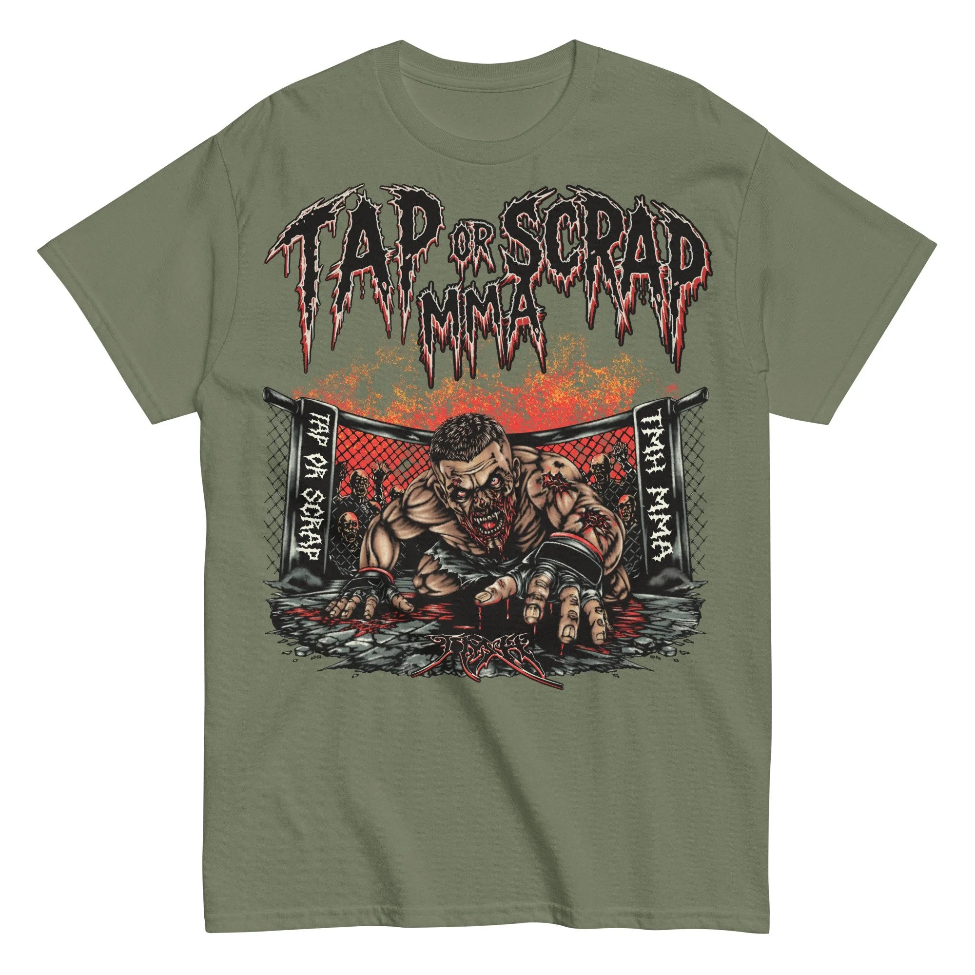 Tap or Scrap Zombie | TMH MMA Classic Tee