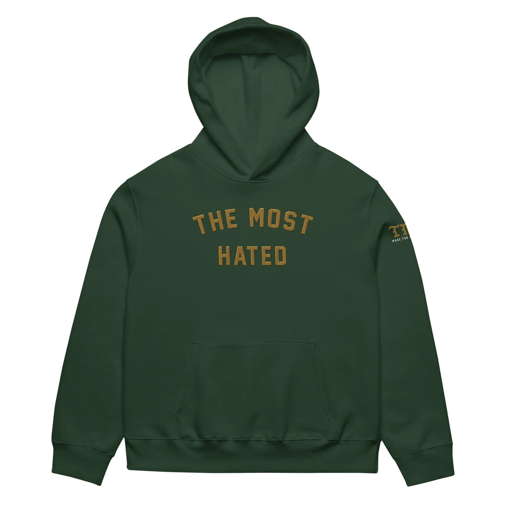 The Most Hated Gold TB Heavyweight hoodie