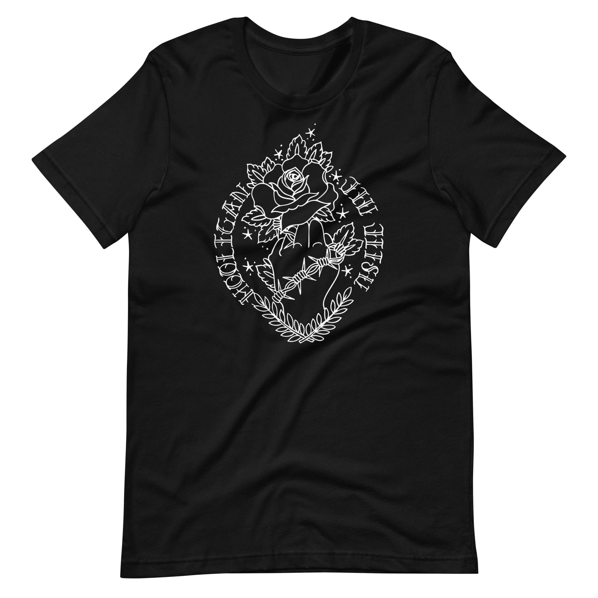 Jiu Jitsu Hooligan Black Slim-fit Tee