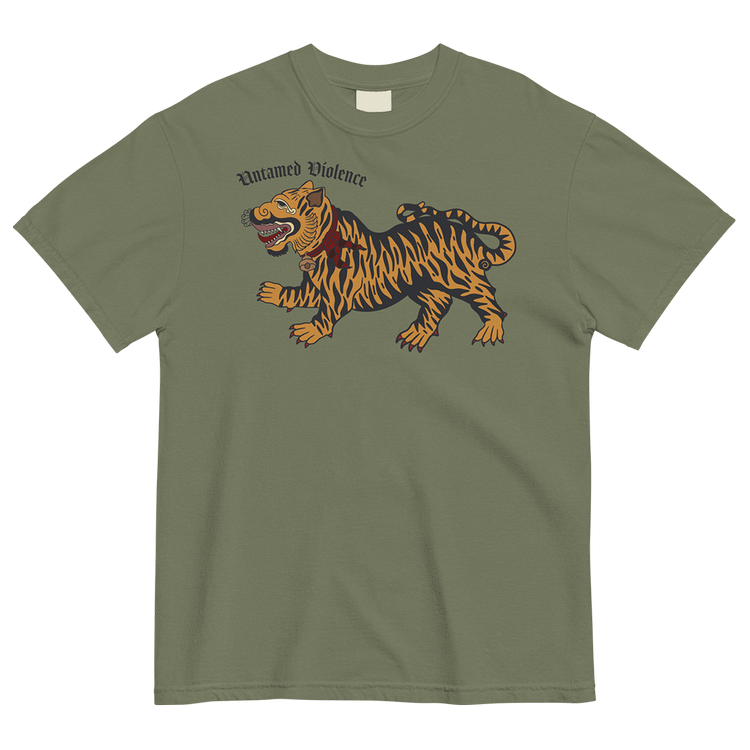 Untamed Violence Tiger Heavyweight Tee