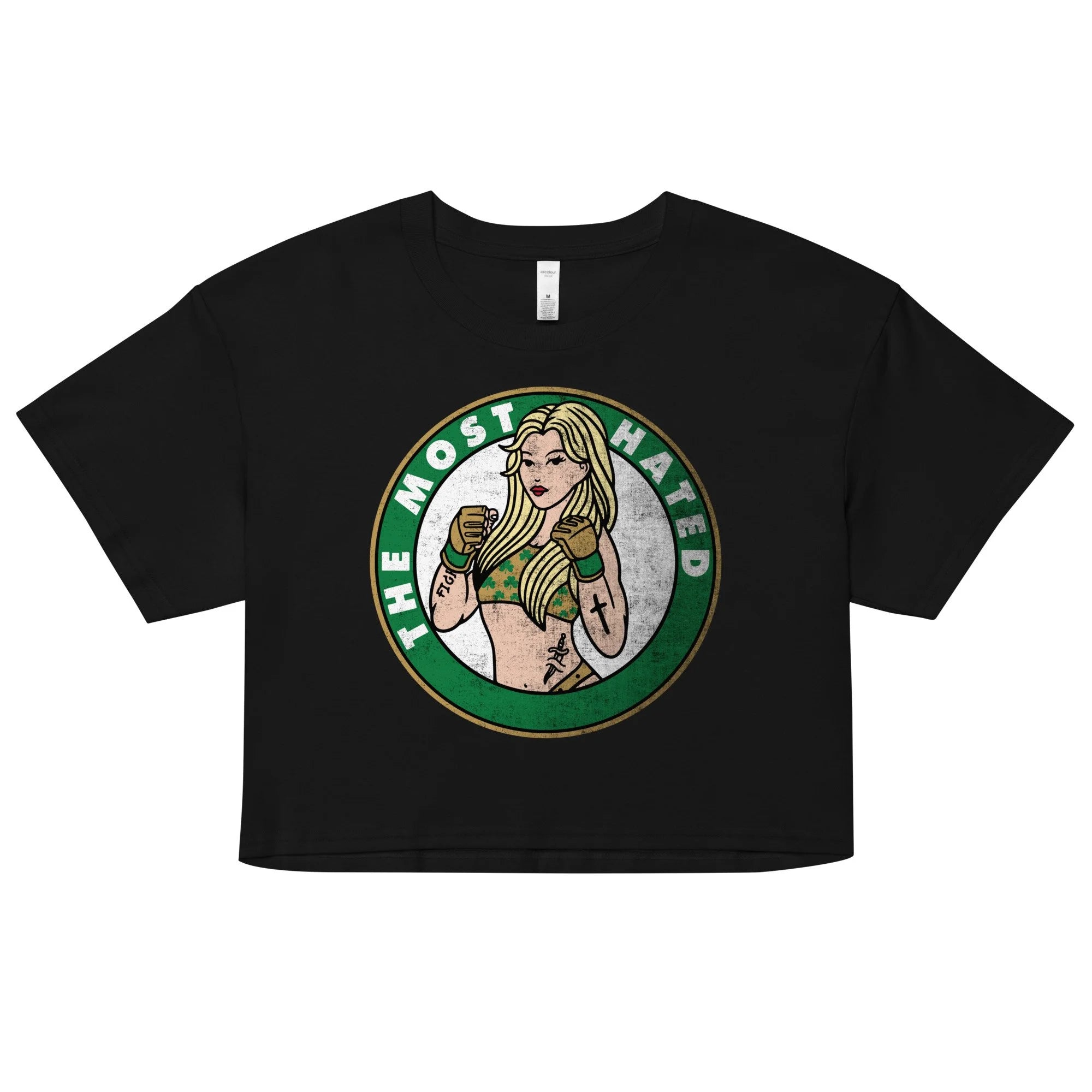 TMHF Celtic Fighter crop top