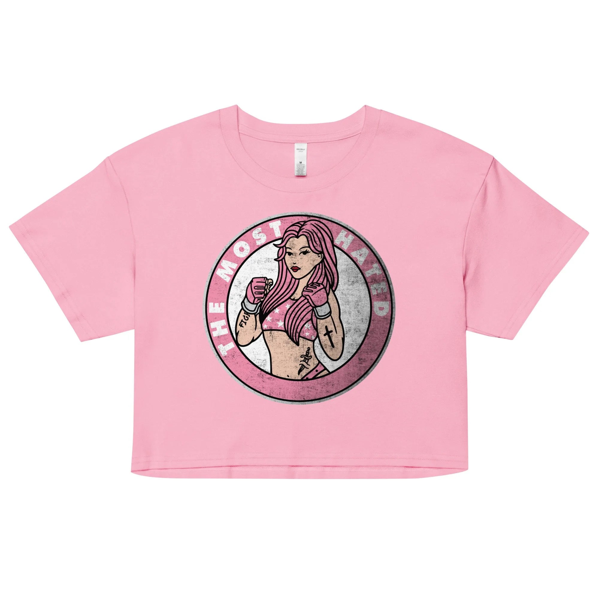 TMH Pink Fighter crop top