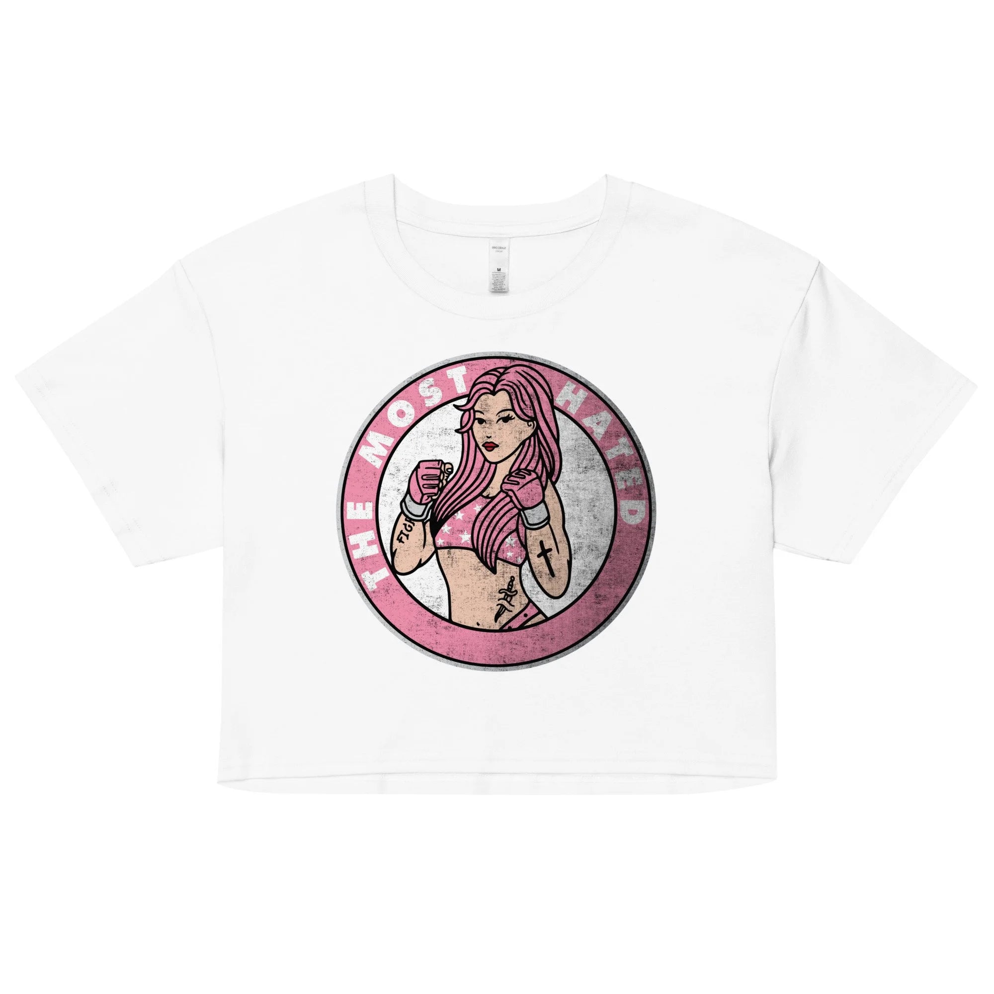 TMH Pink Fighter crop top