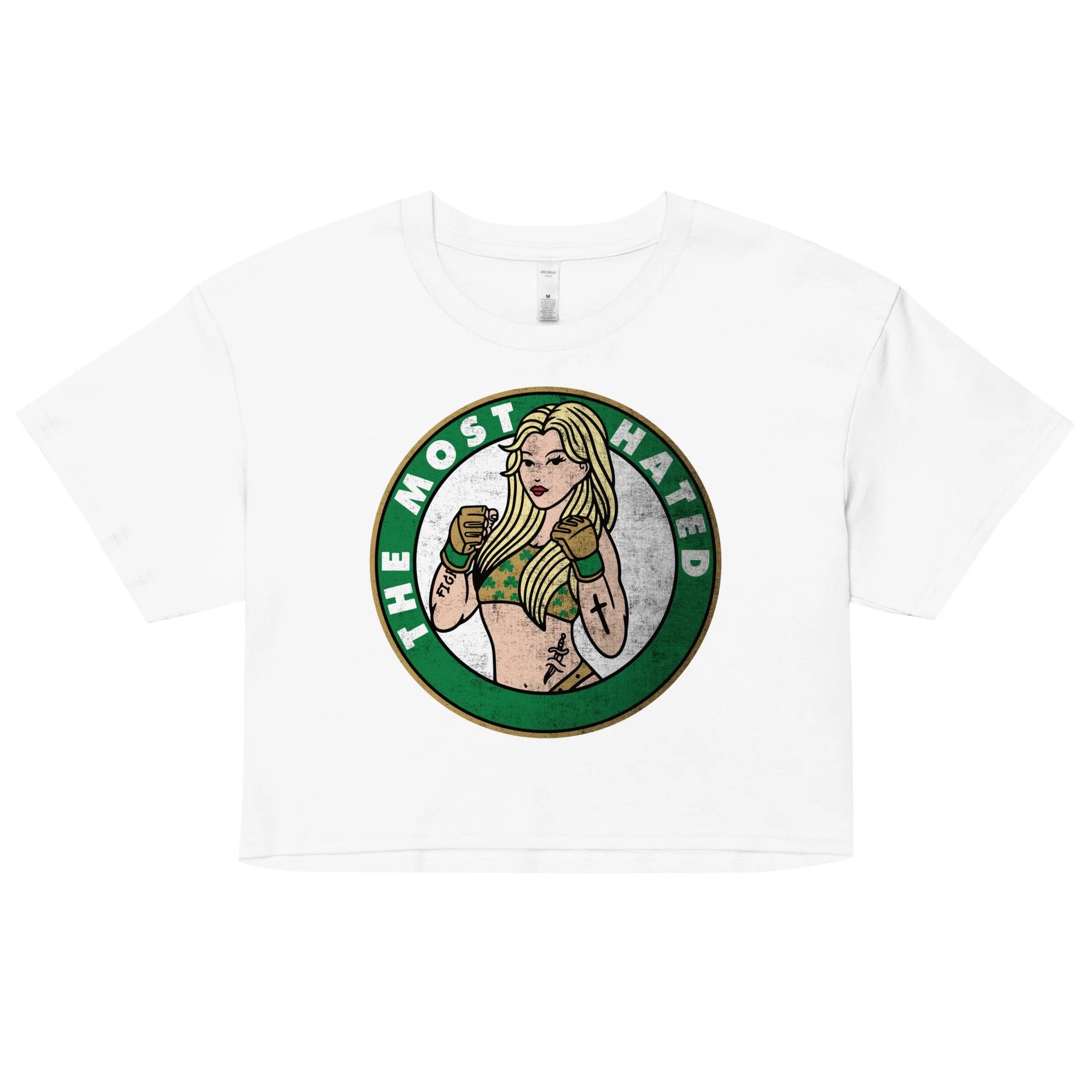 TMHF Celtic Fighter crop top